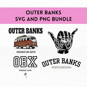 Outer Banks PNG, OBX Svg, Pogue Life Clipart, Surf Png, Outer Banks Clipart, Outer Banks Shirt, John B Shirt, Poguelandia, P4L