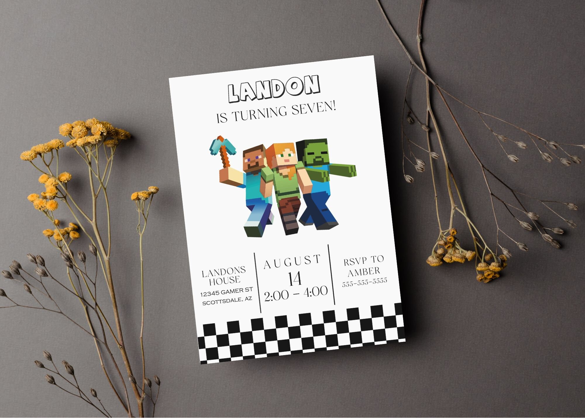 Editable Corjl Invite