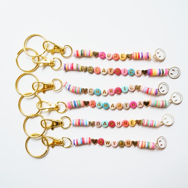 Beaded Keychain - Etsy
