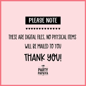 Trendy Birthday Cupcake Toppers, Kids Birthday Decor, Cupcake Topper Printables, Girls Birthday, Boys Birthday image 4