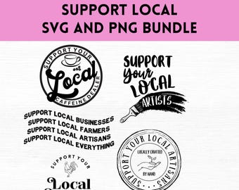 Support Local Clipart, Support Small Businesses Svg Design, Support Local Artists Png, Shop Small Print, Small Business Owner, Shop Local