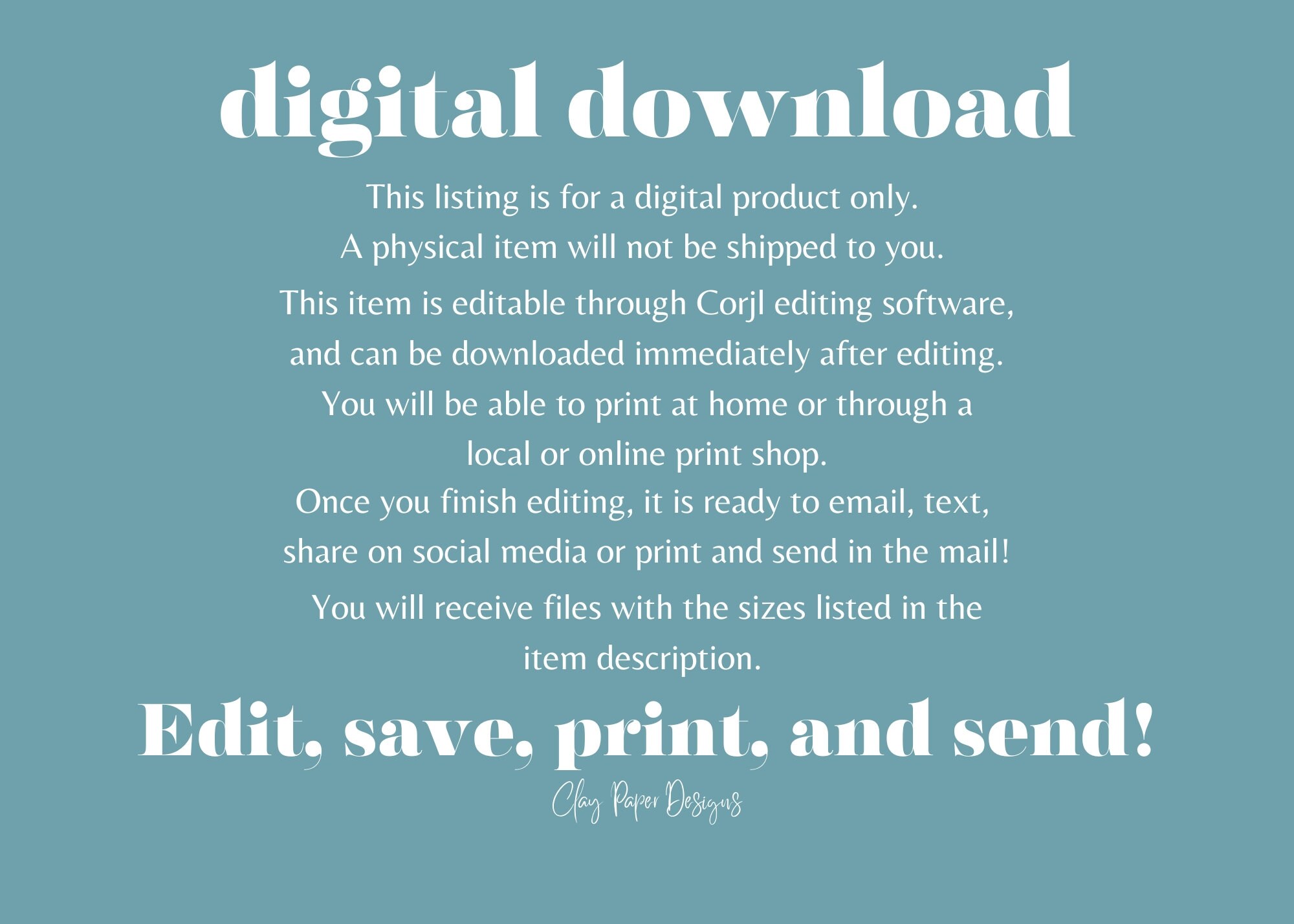 Editable Corjl Invite