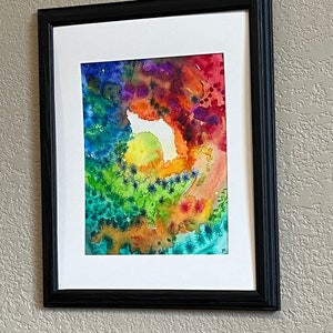 Original Abstract Watercolor