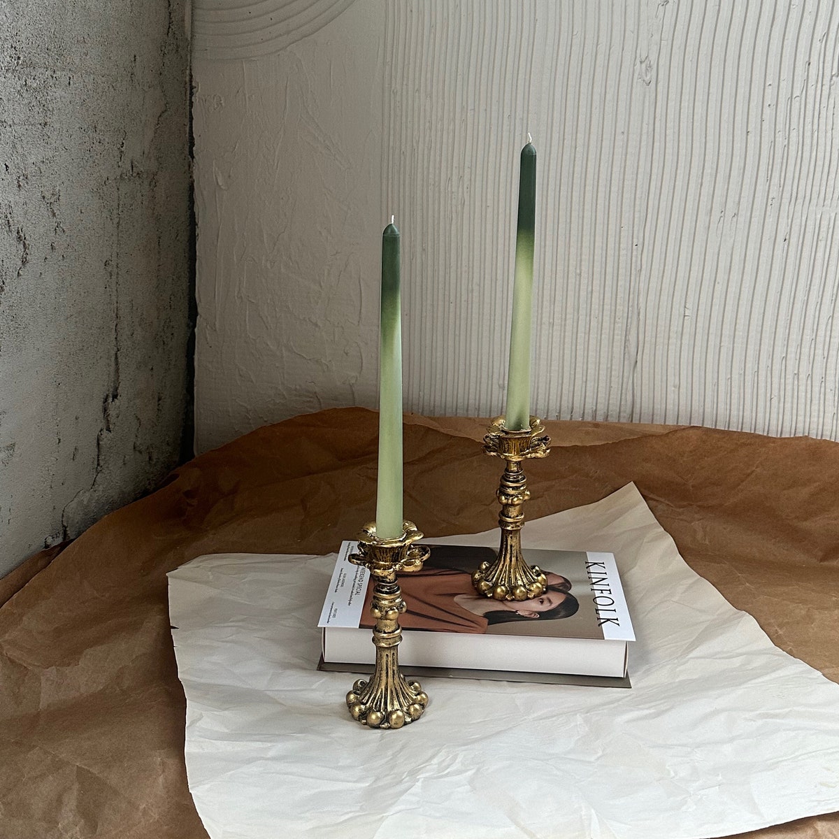 Ombre Taper Candles, Set of 2 Ideal for Celebrations & Elegant Home Atmosphere, Crafted for Style Best Gift for Mom,sister,gradient Candle - Etsy
