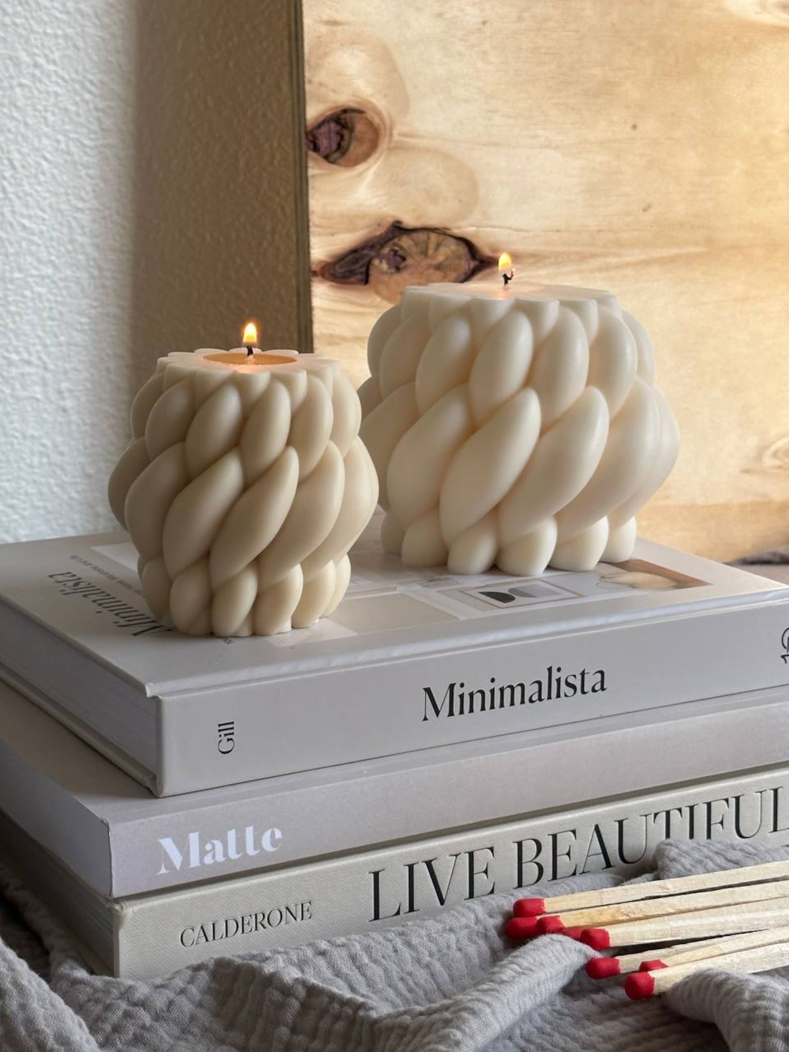 Knit Knot Candle