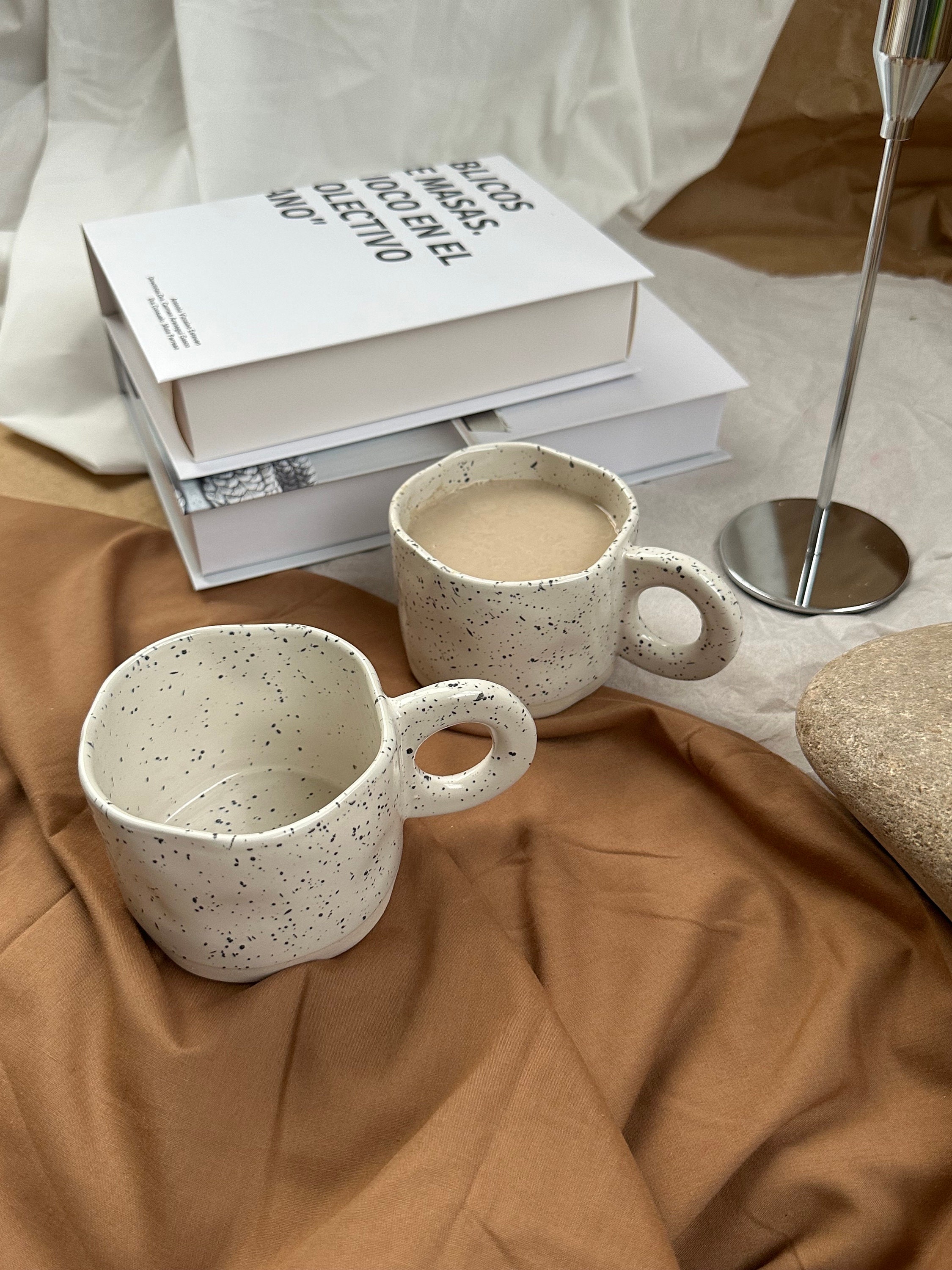 18+ Rustic Stoneware Coffee Mugs