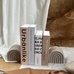 Cement Rainbow Bookend - Modern Nursery Decor, Concrete Rainbow Display, Unique Home Accessory, Ideal Photo Prop and Gift
