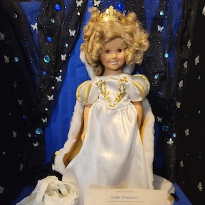 Shirley Temple Porcelain Doll: 1936 Dress Up Doll, Danbury Mint