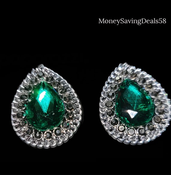 Paparazzi Debutante Debut Green Post Earrings Accessories Art