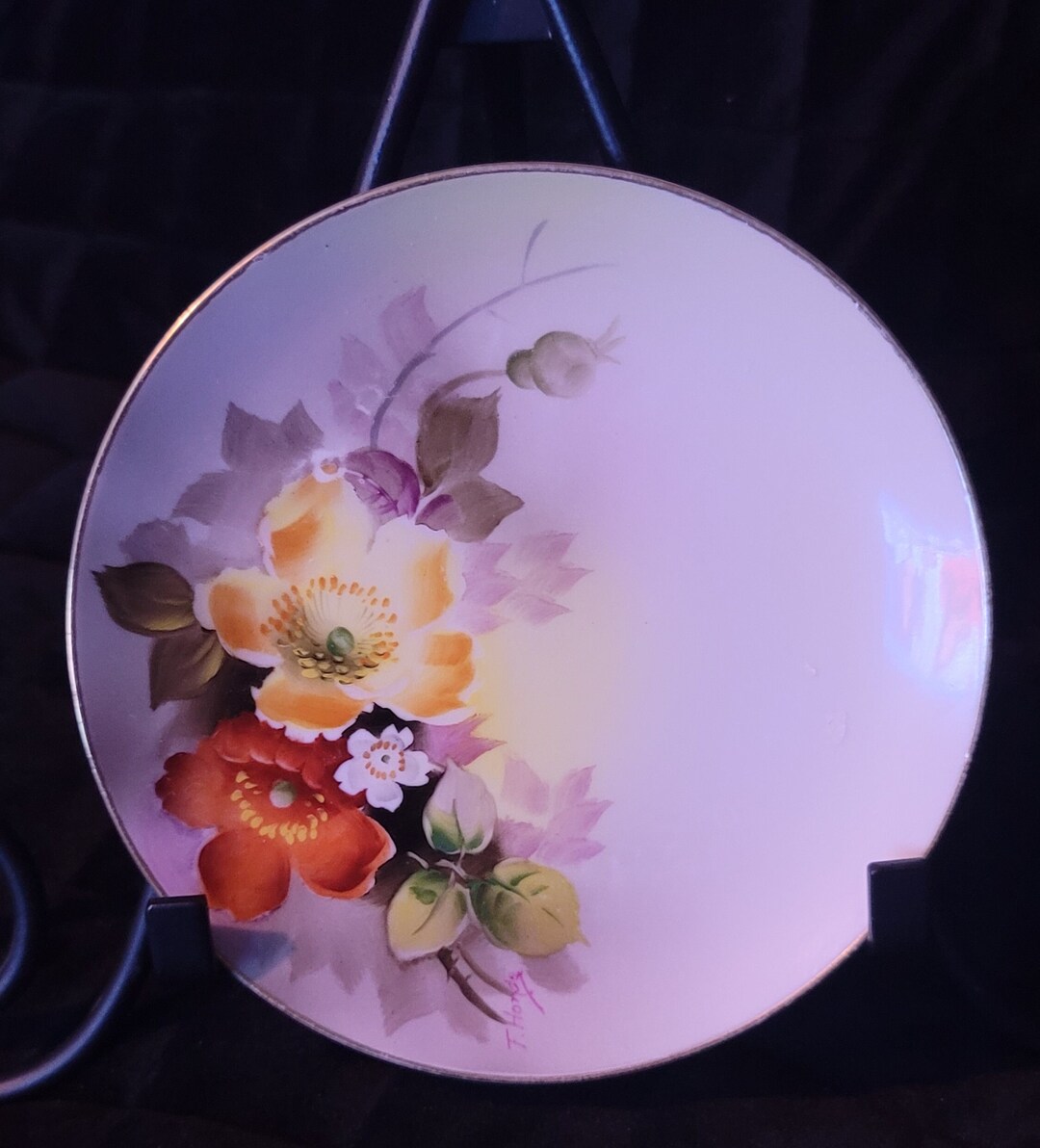 Decorative Noritake Hand Painted Small Plate Made in Japan Etsy