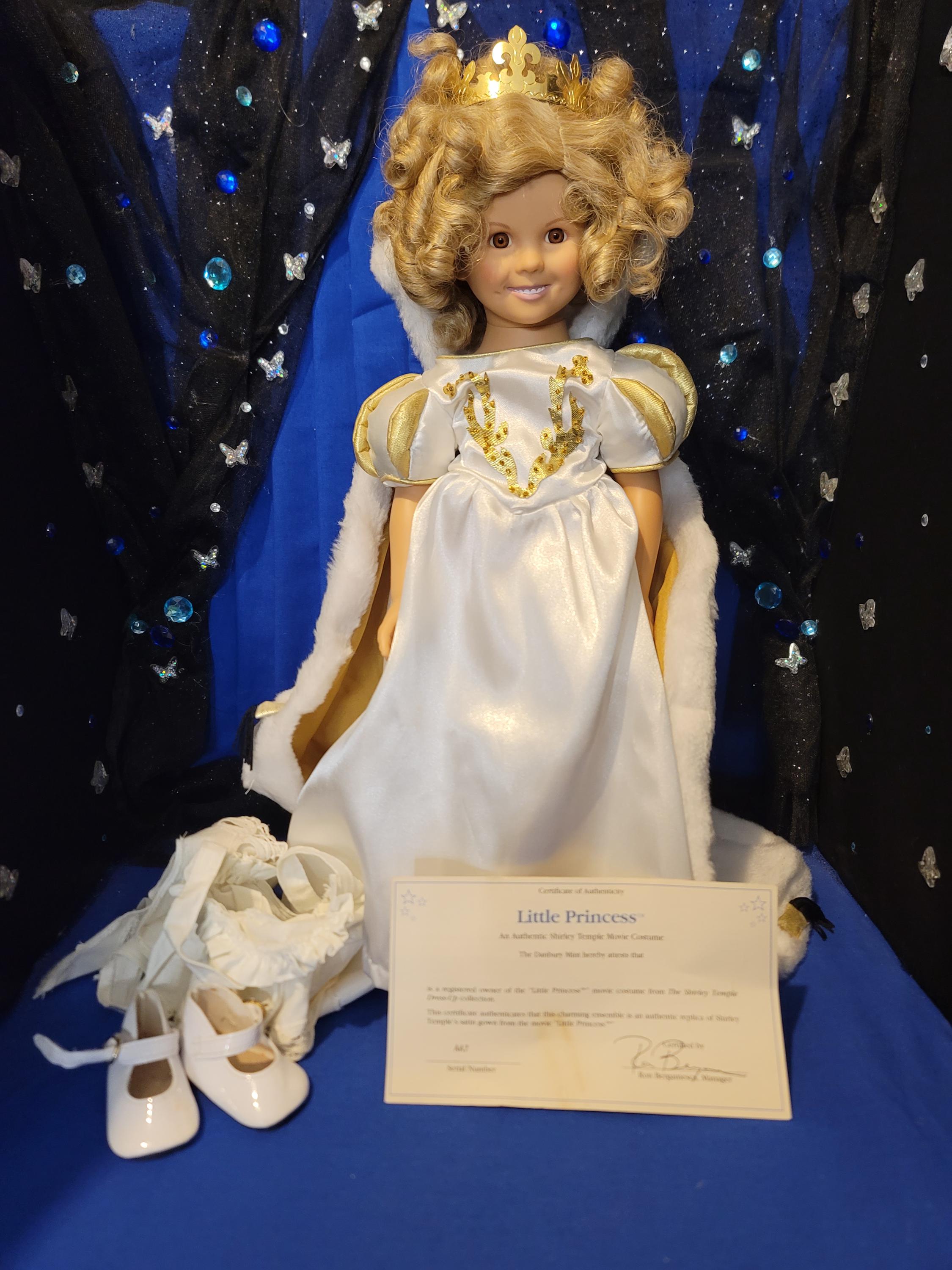Porcelain Shirley Temple Doll - Etsy display picture 1