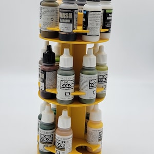 Acrylic Paint Bottle Holder, 2oz / 59ml, SVG, Laser Cutting File