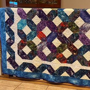 Hexagon Blockmulti color Quilt