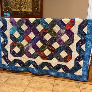 Hexagon Blockmulti color Quilt