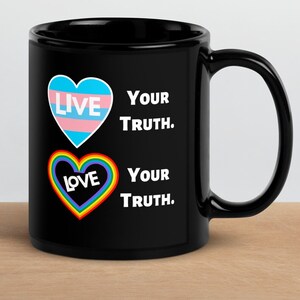 Black Glossy Mug