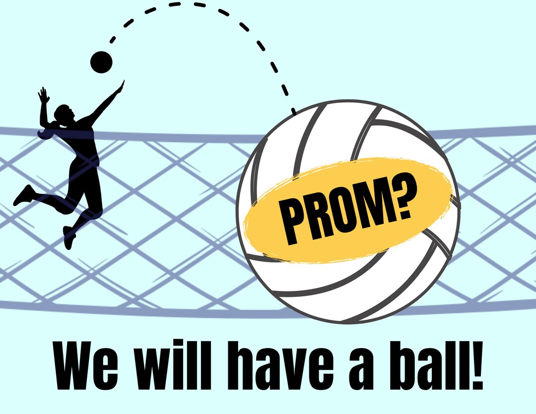 Volleyball Promposal, Prom Posal, Prom Proposal, Promposal Ideas