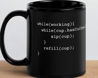 Programmer mug, software engineer mug, coder coffee cup, gift for programmer