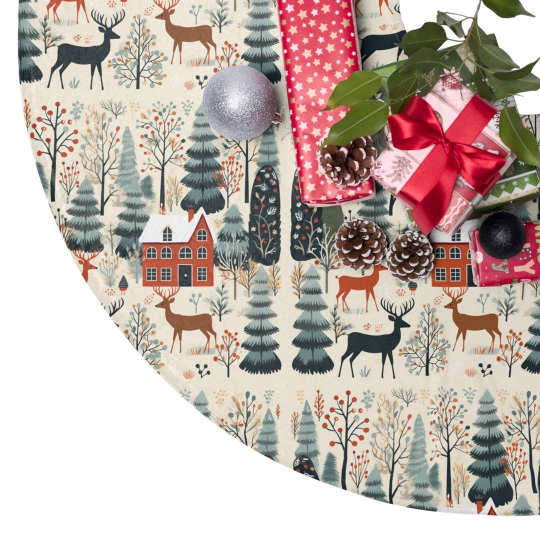 Nordic Christmas Tree Skirt 