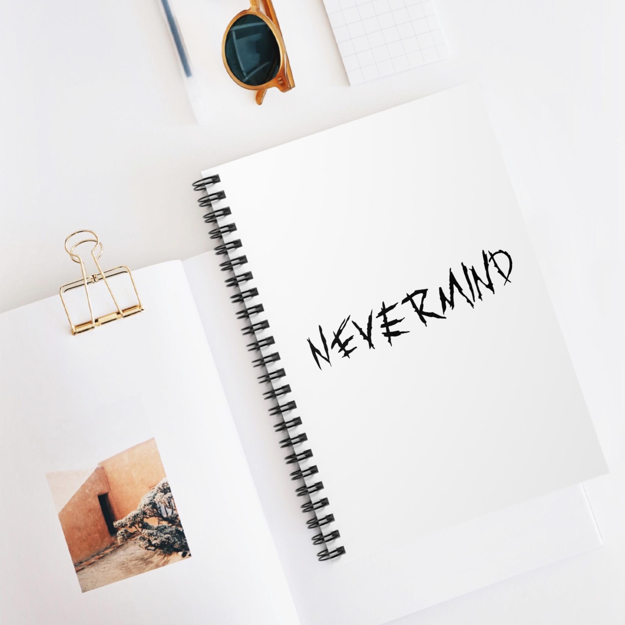 BTS Jimin Nevermind Spiral Notebook - Ruled Line - Etsy