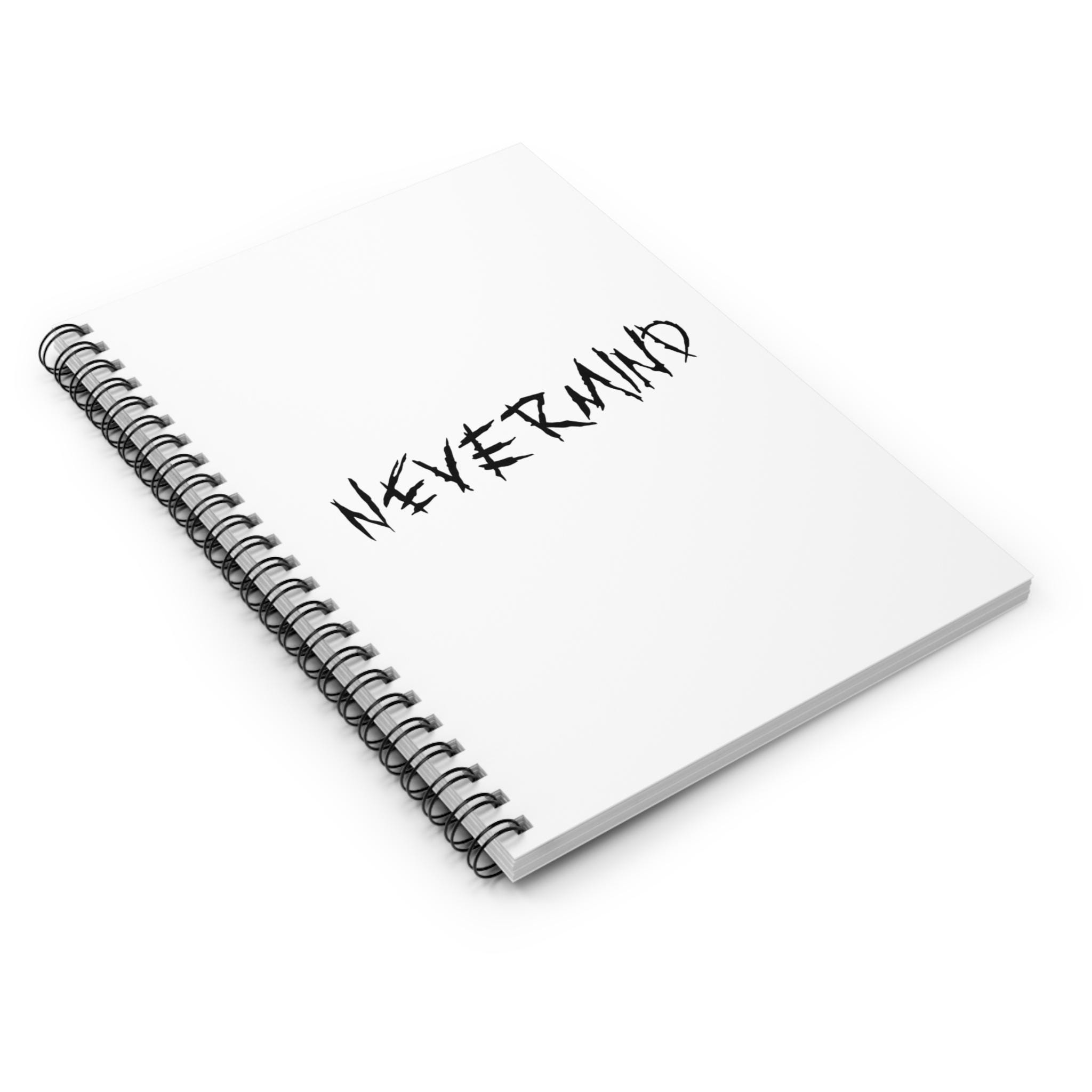 BTS Jimin Nevermind Spiral Notebook - Ruled Line - Etsy