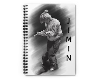 Jimin Production Diary Notebook: BTS Merch, Kpop Fan Gift, Jimin