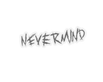 BTS Jimin Nevermind Kiss-Cut Stickers