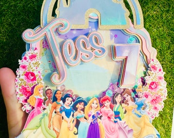 Princesses Cake Topper