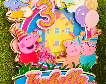 Peppa Pig taarttopper