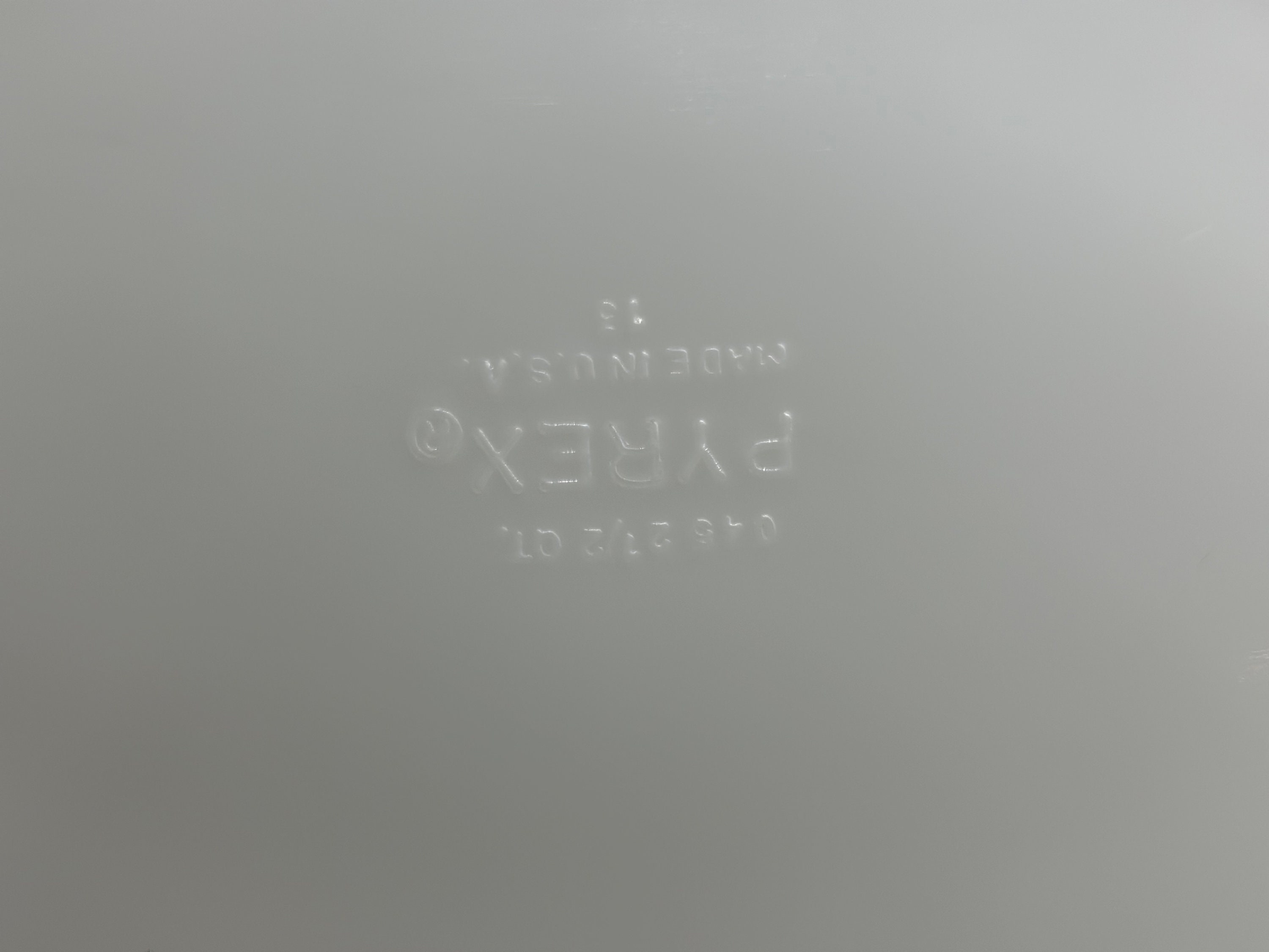 1960's Pyrex Promo Pattern Beige With Black Scroll, Golden Acorn and ...