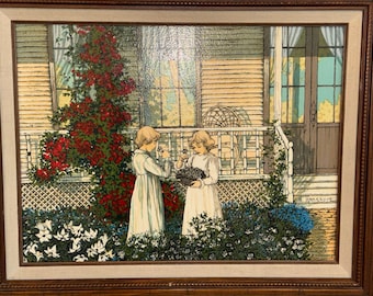 SERIGRAPH ON CANVAS by H. Hargrove - Etsy