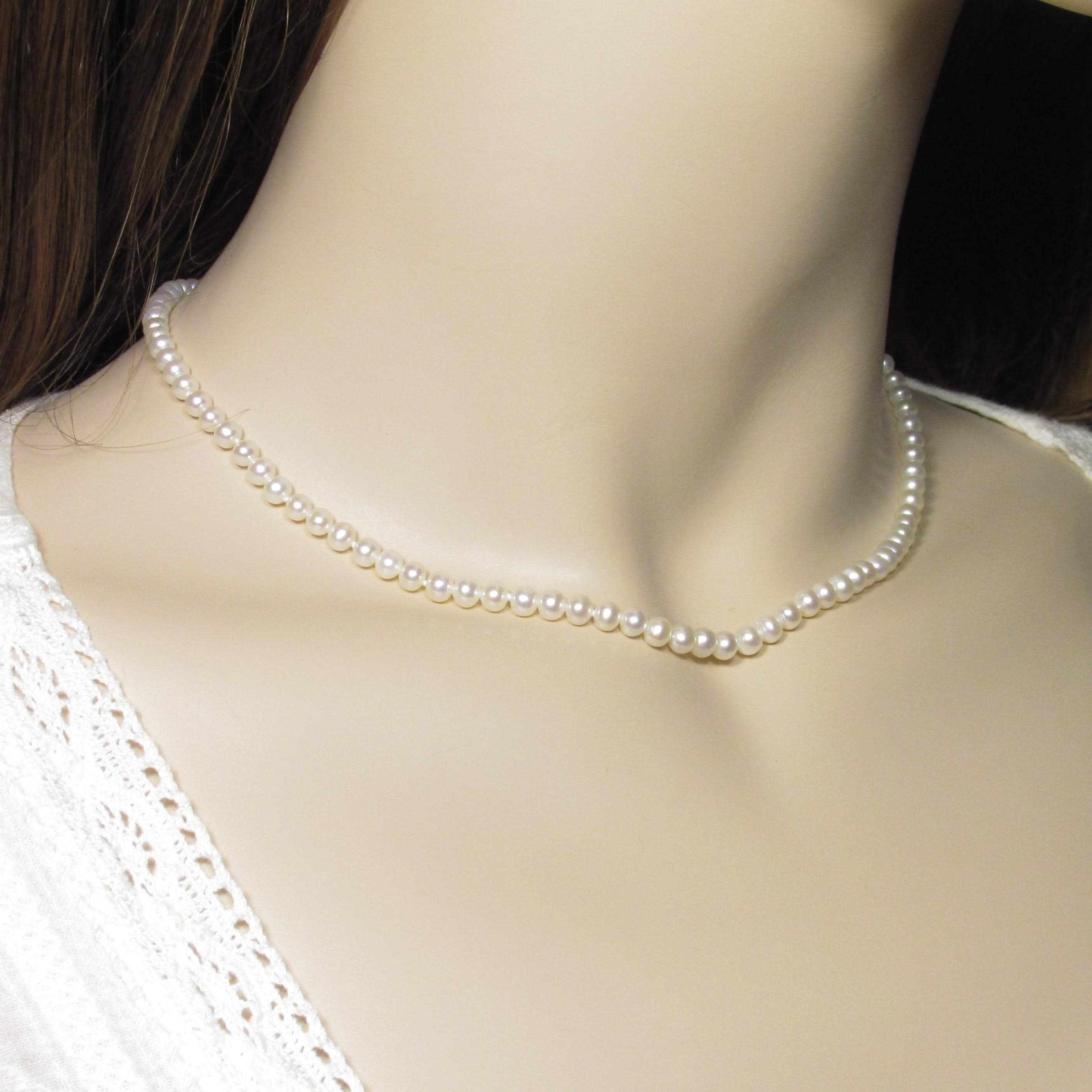 ネックレス レディース あこや本真珠 4.5～5.0mm UP パール 鑑別