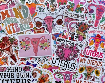 Feminist Women Rights Sticker Pack