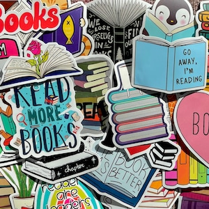 Reading Books Sticker Pack