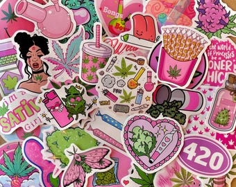 Stickerpakket Ganja Godin