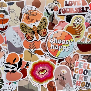 Aesthetic Boho Sticker Pack