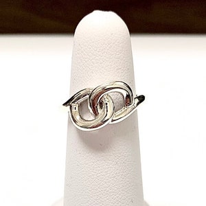 Silver infinity ring, infinity symbol, infinity jewelry, infinity love, love ring, gift for women, valentines gift, anniversary gift