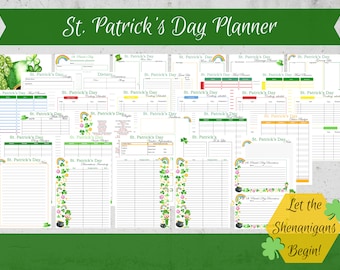 St. Patrick's Day Planner