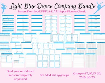 The Ultimate Dance Company Bundle - Light Blue