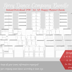 The Ultimate Dance Company Bundle - Gray