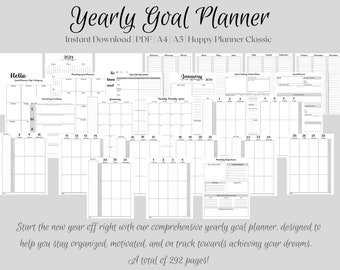 Yearly Goal Planner
