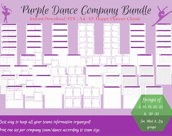 The Ultimate Dance Company Bundle - Purple
