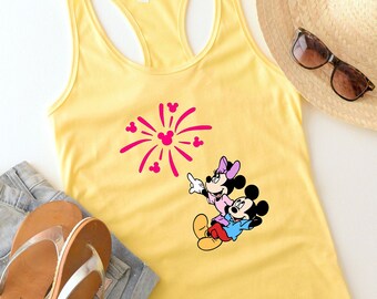 Mickey und Minnie In Love Tank Top,Disney Tank Top,LOVE Disney passende Paare Tank Top,Disney Familie,Disney Tshirt