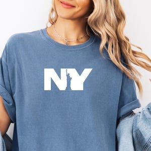 New York T-Shirt, Freiheitsstatue Shirts, New Yorker T-Shirt, New York City Tshirt, New York Geschenke, NYC T-Shirt, USA Shirt