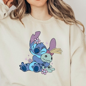 Disney Stitch Sweatshirt, Disney Stitch Shirt, Stitch Disneyworld Shirt, Disney Vacation Shirts, Disney Castle Shirt, Magic Kingdom Shirt