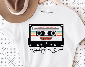 Cosmic Rewind Cassette Tshirt, Cosmic Rewind Tshirt, Guardians of the Galaxy T-Shirt, Guardians Of The Galaxy Sweatshirt,
