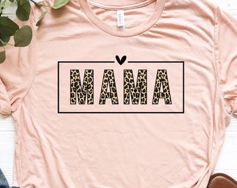 Mama T Shirt,Mom Shirts, Mom-life Shirt, Mommy Shirt, Shirts for Moms, Mothers Day Gift, Trendy Mom T-Shirts, Cool Mom Shirts,Shirts for Mom