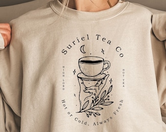Suriel Tea Co Sweatshirt,Acotar Sweatshirt,Sarah J Maas Shirt,A Court Of Thorns And Roses Sweater,Suriel Tea Shirt,Acator Merch SHIRT