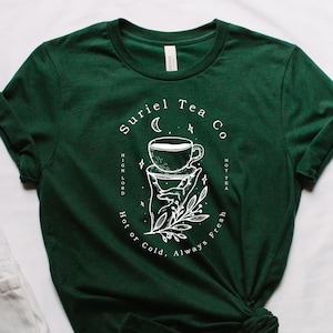 Suriel Tea Co Tshirt,Acotar Tshirt,Bookish Sweat,Sarah J Maas Shirt,A Court Of Thorns And Roses Sweater,Suriel Tea Shirt,Acotar Shirt