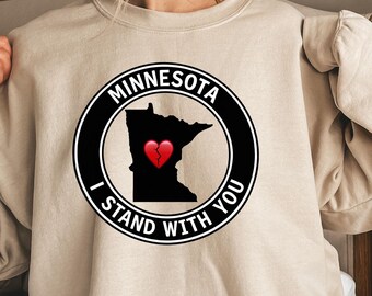 Stand With Minnesota – We Need Justice We Need Truth Shirt – Human Rights & Awareness Protest Tee