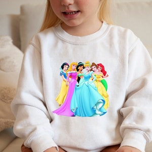 Princess Sweatshirt,Kids Disney Castle,Disney Girl Trip,Princess Shirt, Princess Castle, Disney Family Trip, Princess Castle